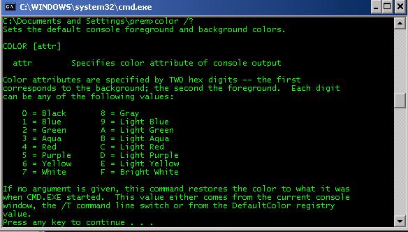 command prompt, personalize,
