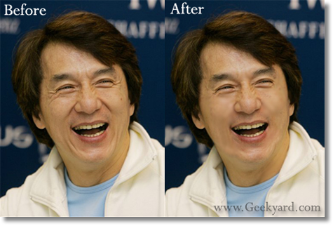 Jackie Chan Before and After Would you like to reverse the clock and look Jackie Chan Before and After Would you like to reverse the clock and look