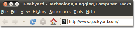 Home Page Title in Browser