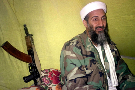Osama in Laden was gunned. Osama bin Laden was gunned.