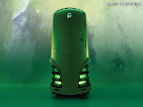 Alienware Desktop HD Wallpaper Green