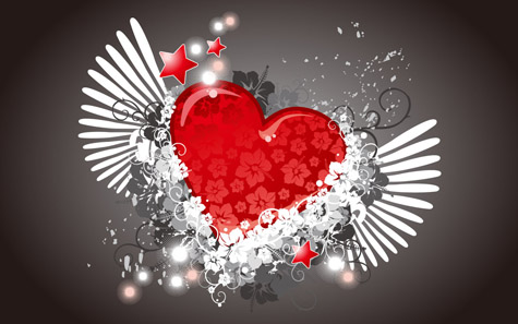 Happy valentine's day heartine Wallpaper