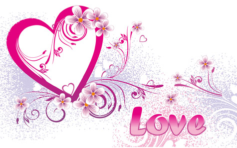 valentine's day Abstract heart love wallpaper