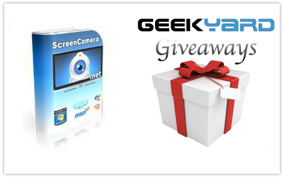 ScreenCamera.Net [FREE Giveaway] for Geekyard Readers